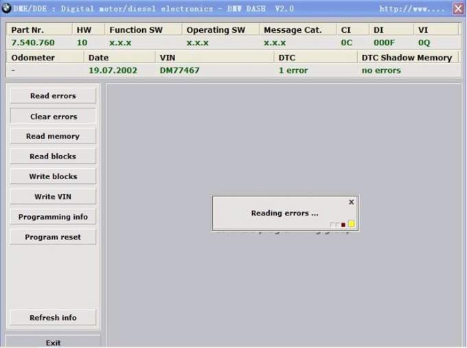 Bmw car memory programming #4