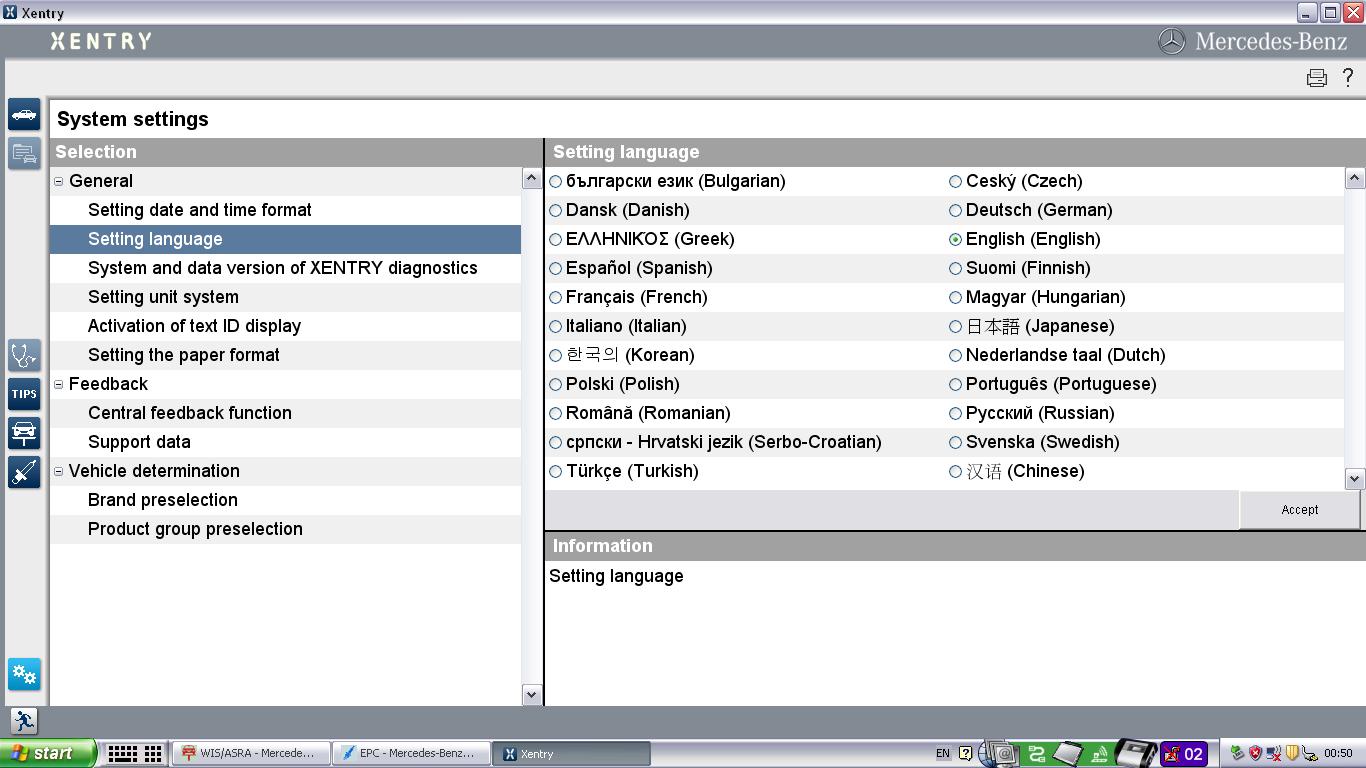 Mercedes das - xentry star diagnosis 1.2012 install #4