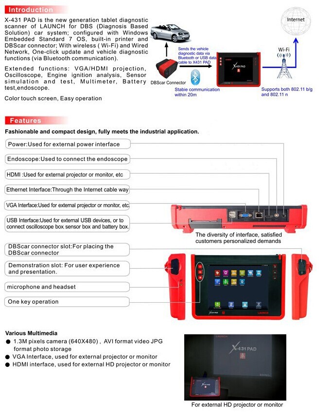 Launch X431 Pad