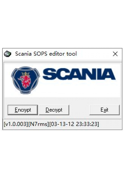 SCANIA SOPS Editor Tool