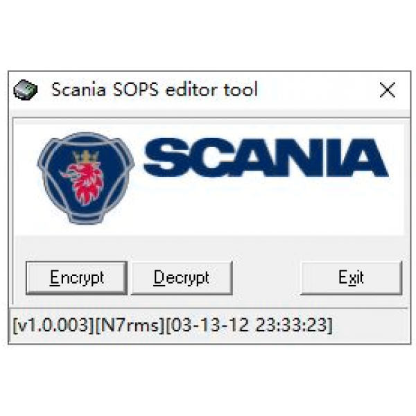 SCANIA SOPS Editor Tool