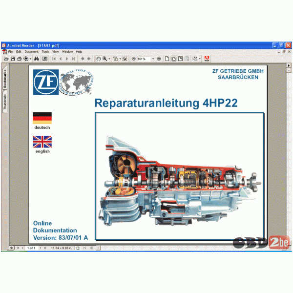 ZF 4 HP-22 Repair Manual