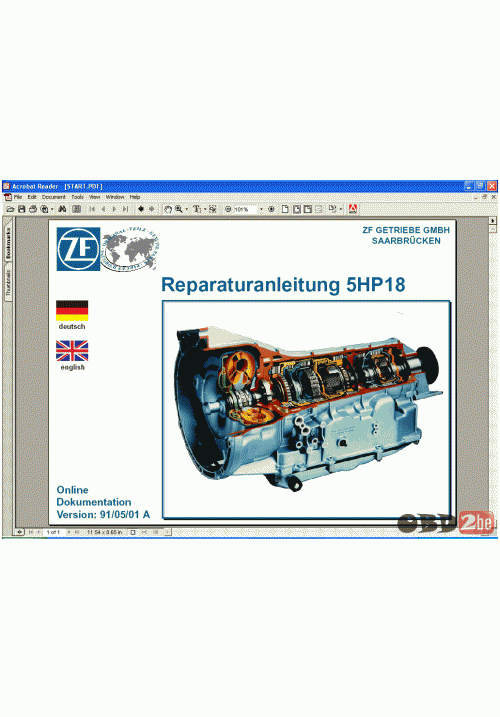 ZF 5 HP-18 Repair Manual