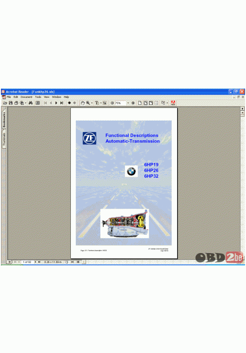 ZF 6 HP-19, 6 HP-26, 6 HP-32 Repair Manual