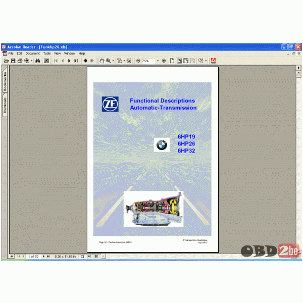 ZF 6 HP-19, 6 HP-26, 6 HP-32 Repair Manual