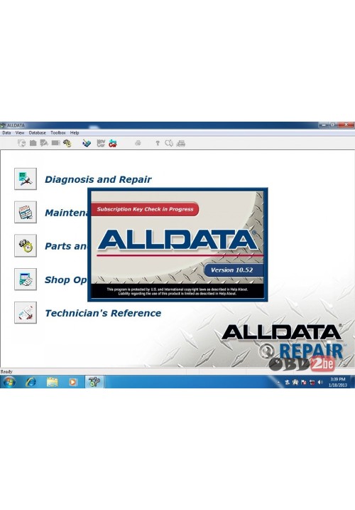 ALLDATA v10.52: complete set on external HDD