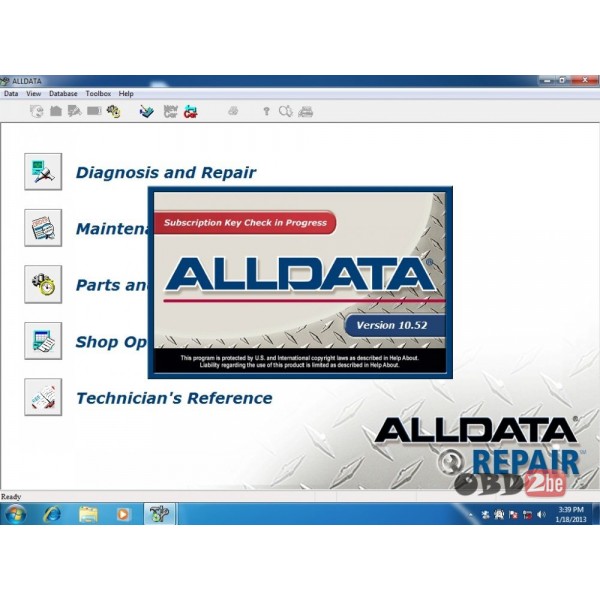 ALLDATA v10.52: complete set on external HDD