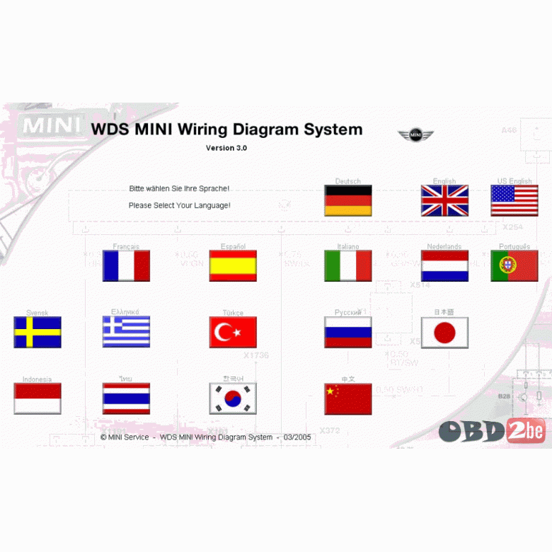 BMW MINI WDS - Wiring Diagram System ver. 7.0, BMW / MINI Car Service