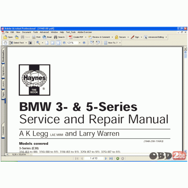 BMW 3-, 5-Series Service and Repair Manual