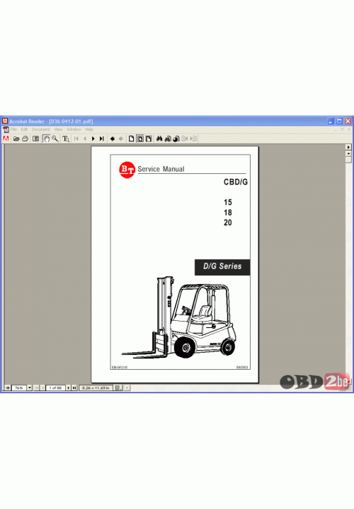 BT Service and Maintanace Manuals