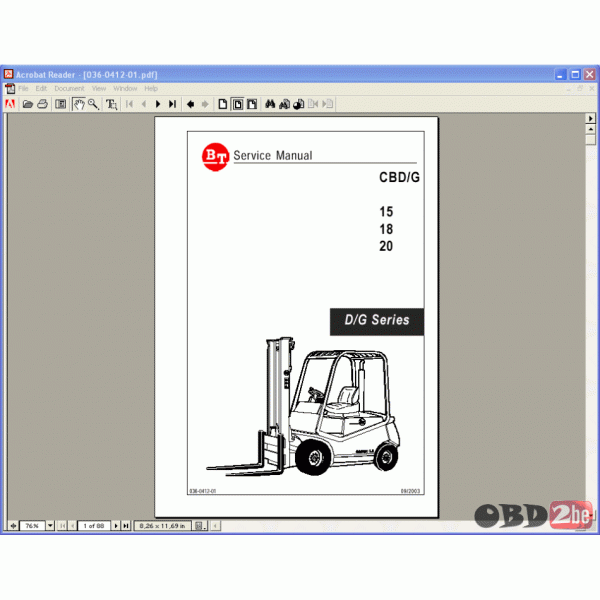 BT Service and Maintanace Manuals