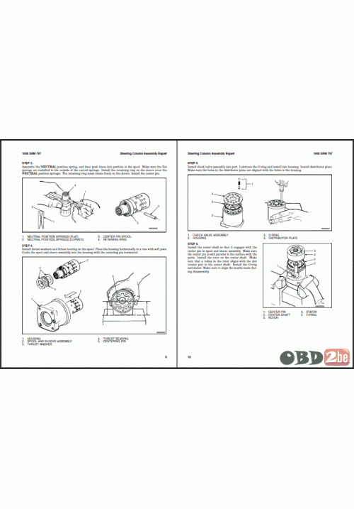 Hyster Class 1 Electric Motor Rider Trucks Repair Manuals