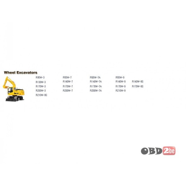 Hyundai Wheel Excavators Service Manuals