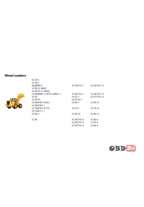 Hyundai Wheel Loaders Service Manuals