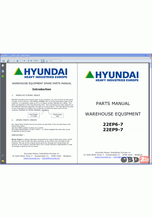 Hyundai Warehouse Equipment