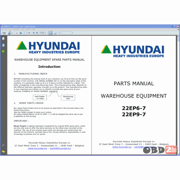 Hyundai Warehouse Equipment
