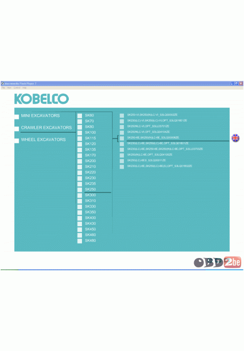 Kobelco Excavators