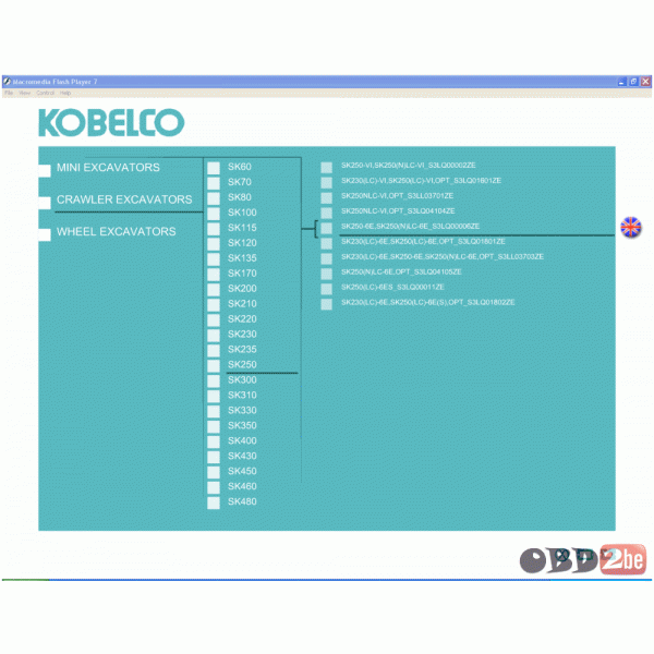 Kobelco Excavators