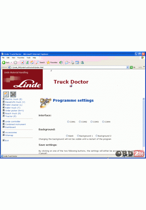 Linde Truck Doctor v2.01.05 EN DE [02 2016]