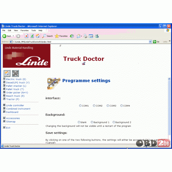 Linde Truck Doctor v2.01.05 EN DE [02 2016]