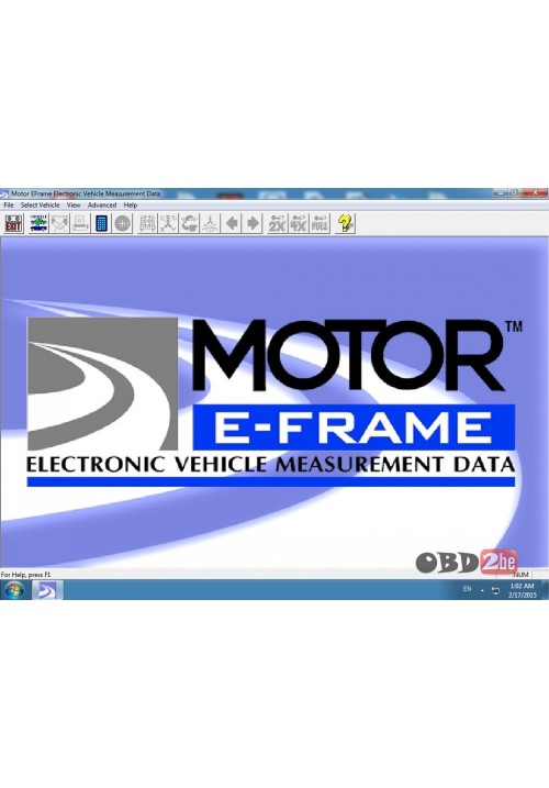 E-Frame Vehicle Dimensions Data [2013]