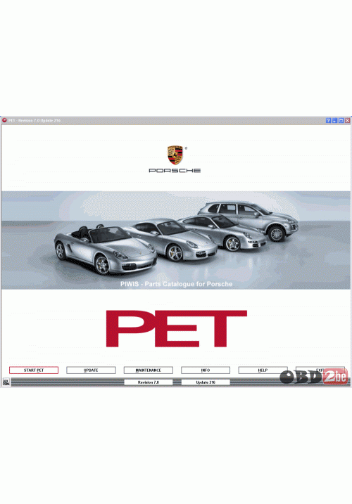 PORSCHE PET