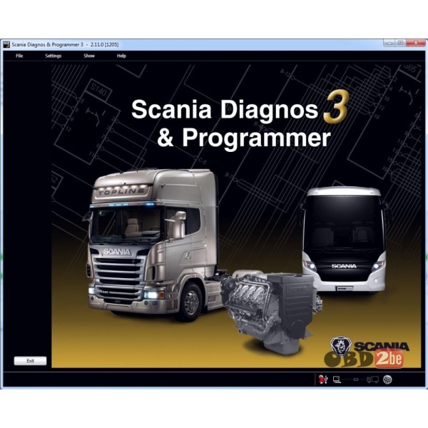 Scania SDP3 2.23.0 + DONGLE