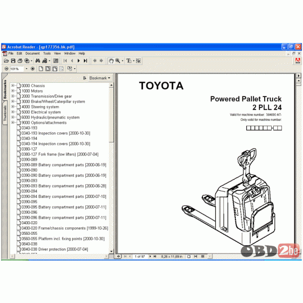 Toyota BT ForkLift