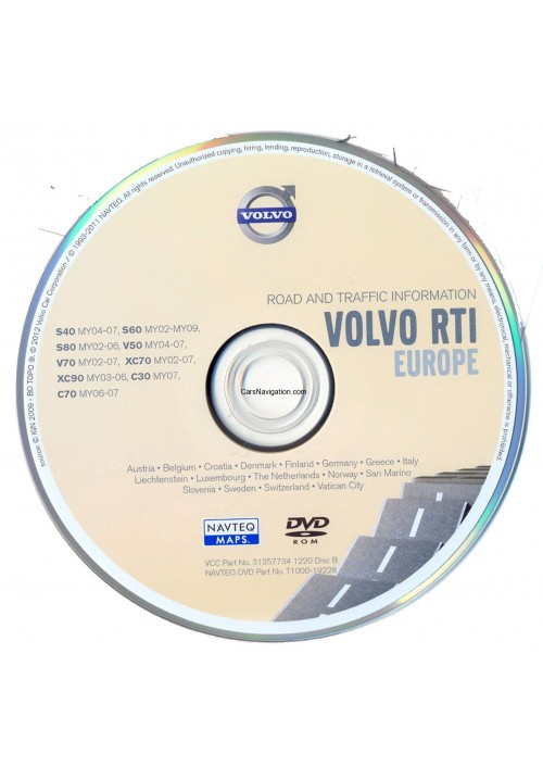 Volvo RTI - 2014 - Europe (MMM/P2001)