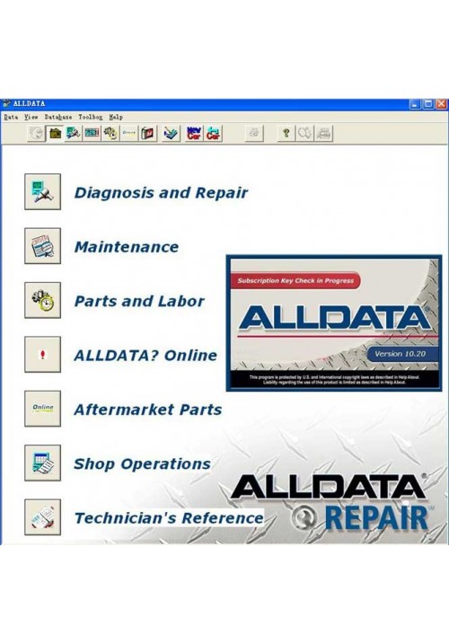 Alldata 10.20 and 2010 Mitchell ondemand 5 WIS Workshop Data