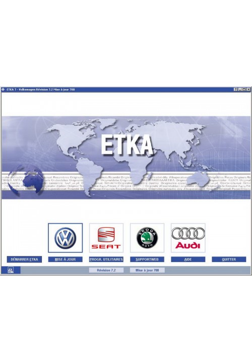 ETKA VW Audi Seat Skoda