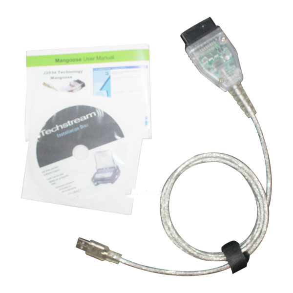 Mangoose toyota diagnostics and reprogramming interface