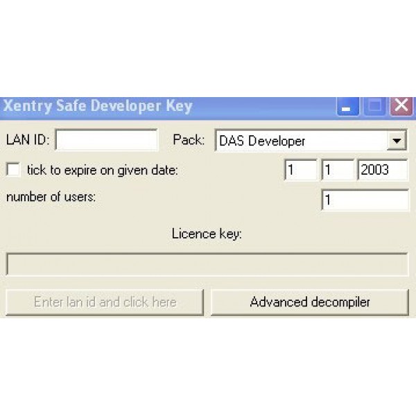 Mercedes Benz DAS Developer keygen software download
