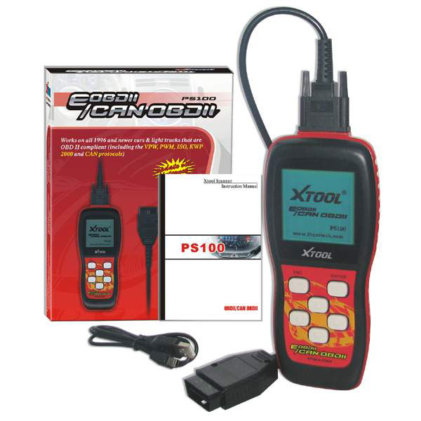 EOBDII/CAN OBDII Scanner PS100