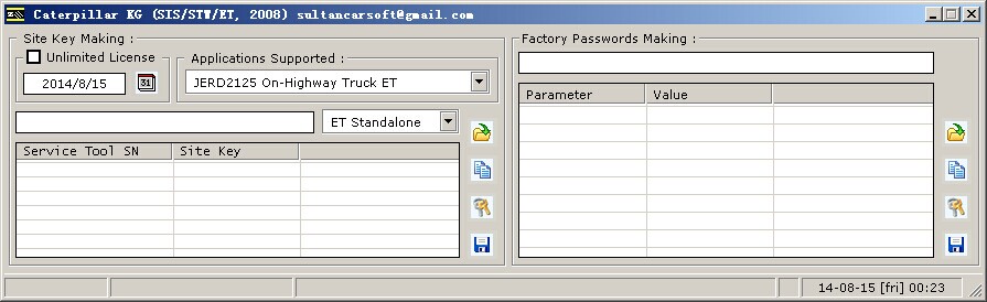 caterpillar et factory password key generator