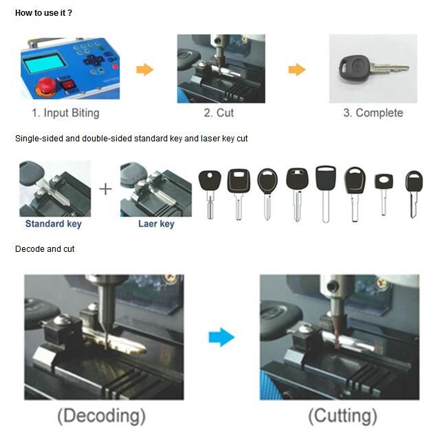 Korea MIRACLE-A7 Key Cutting Machine