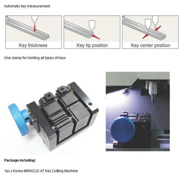 Korea MIRACLE-A7 Key Cutting Machine