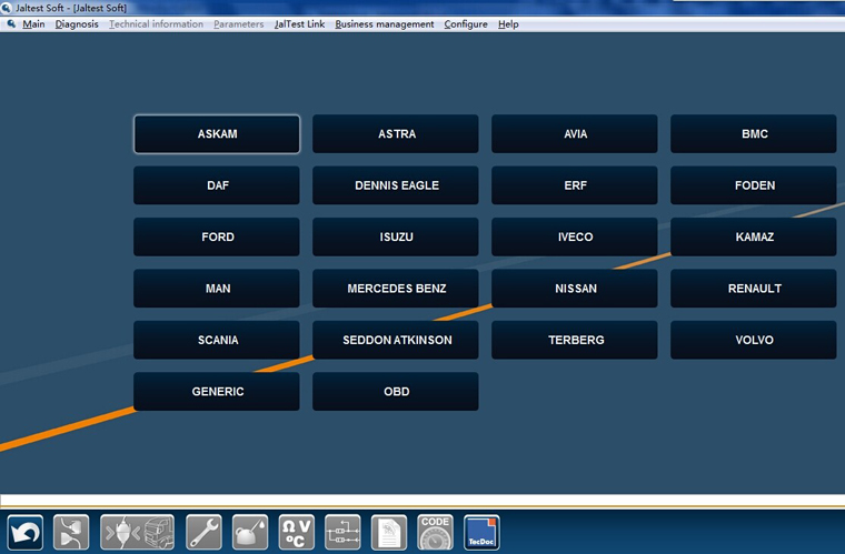 Jaltest Diagnostic tool