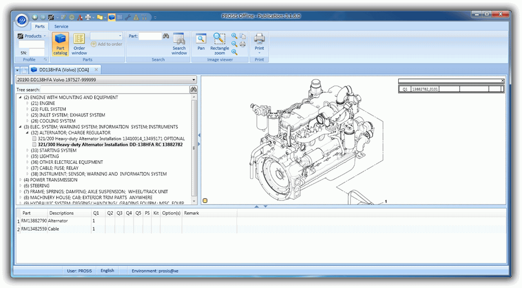 volvo prosis Construction Equipment workshop manuals EPC