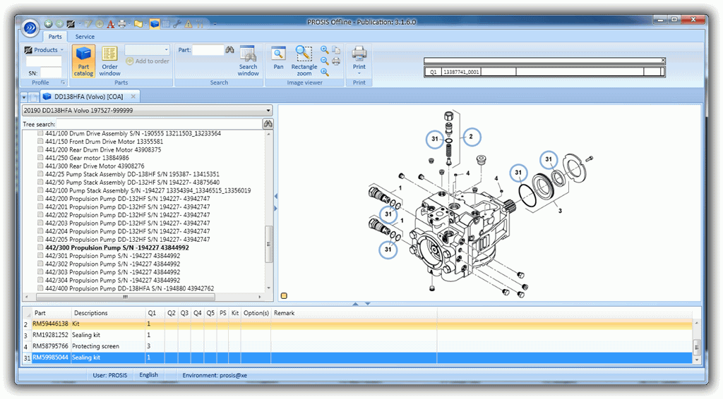 volvo prosis Construction Equipment workshop manuals EPC