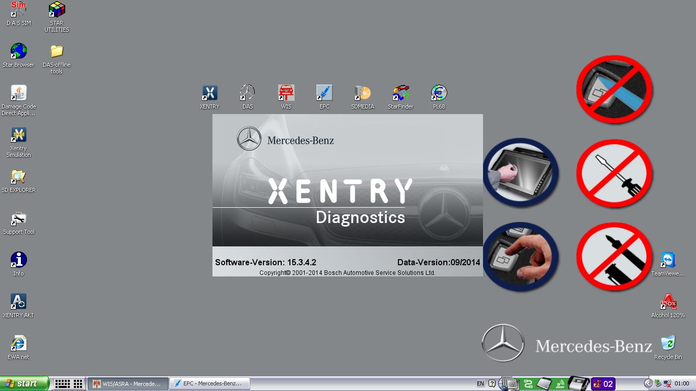 Mercedes Xentry Latest version